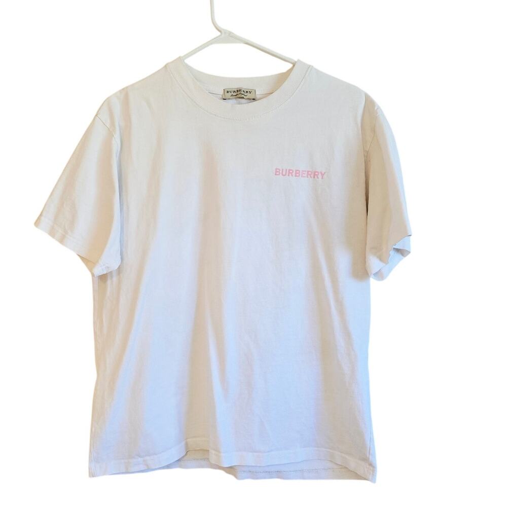 Burberry pink Oak leaf crest t shirt size xl